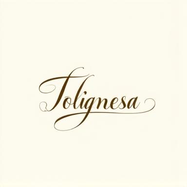 Design logo calligrafico