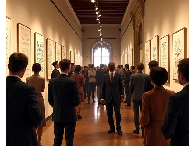 Inaugurazione mostra a Firenze